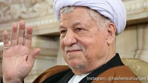 El ex presidente de Irán, Akbar Hashemi Rafsanjani.