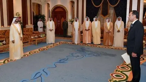 El embajador de Paraguay en EAU presentó credenciales ante el gobernador de Dubai.