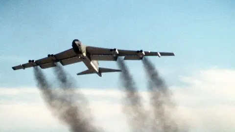 Un bombardero de Estados Unidos.