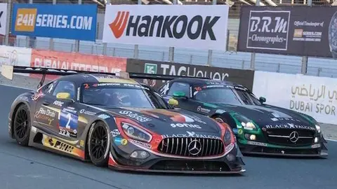 Una imagen de la carrera 24 horas de Dubai.