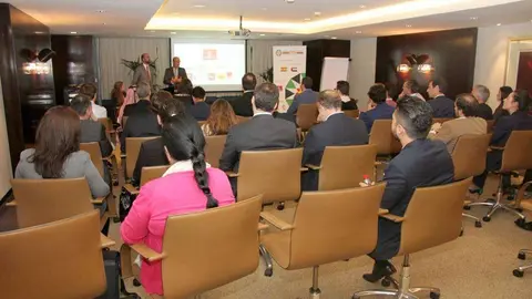 Asamblea General del SBC en el hotel Media One de Dubai. (EL CORREO DEL GOLFO)