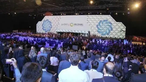 Una imagen de la Semana de la Sostenibilidad en Abu Dhabi 2017 (EL CORREO).