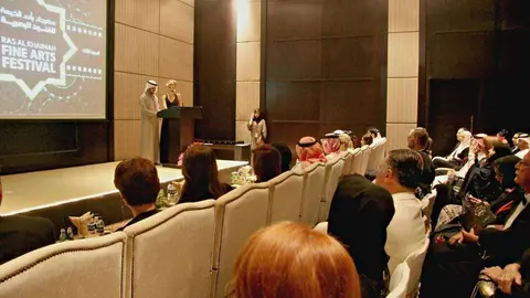 En la foto de EL CORREO una imagen de la última edición del Festival de Bellas Artes de RAK. 