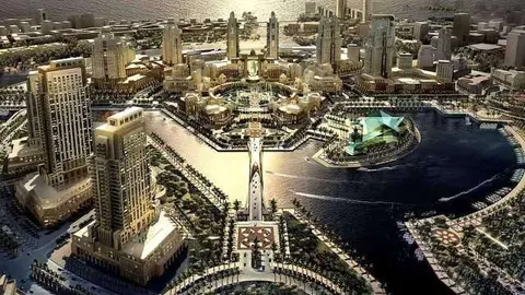 La Ciudad Económica Rey Abdullah en la costa del Mar Rojo.