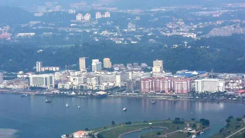Una imagen del lugar de dónde zarpó el barco desparecido.