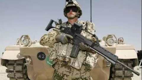 Un soldado de élite del Ejército de Estados Unidos.