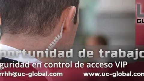La empresa UC-Global ofrece oportunidad laboral.