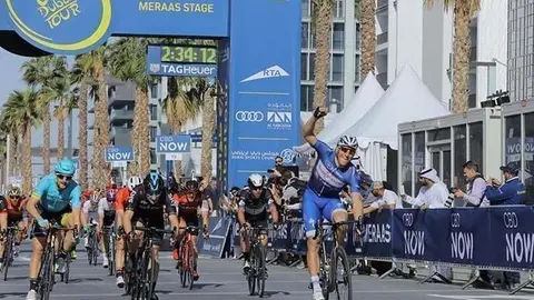Kittel entra primero en la meta de la cuarta etapa del Dubai Tour.