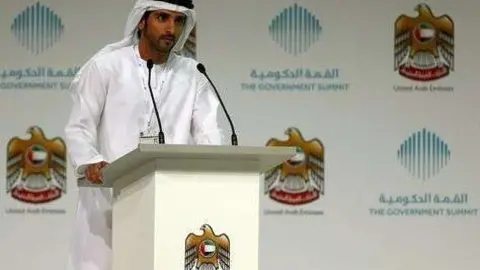 El jeque Hamdan bin Mohammed Al Maktoum.