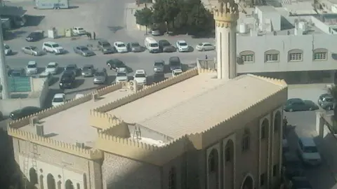 Una mezquita del emirato de Ras Al Khaimah.