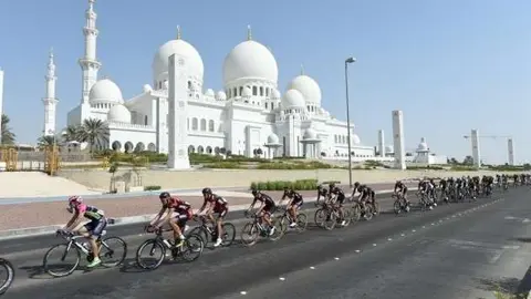 Una imagen del Abu Dhabi Tour de 2015.