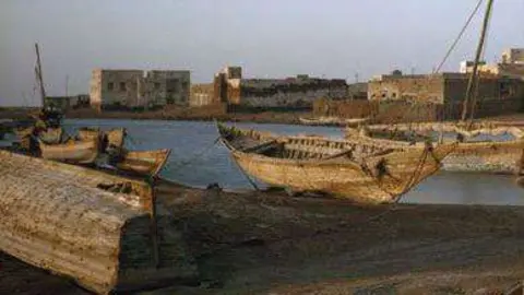 Puerto de Mokha, en el Mar Rojo.