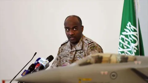 portavoz del Ejército saudí, el general de brigada Ahmad al-Asiri