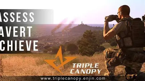 Logo de la empresa Triple Canopy.