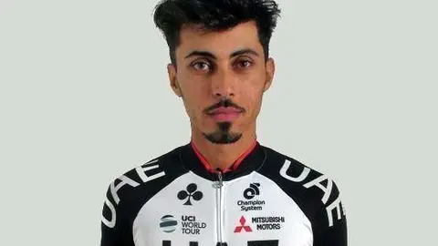 Yousef Mirza Bani Hammad, el ciclista de EAU.