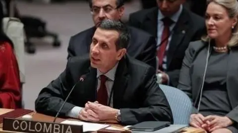 El vicecanciller colombiano, Francisco Echeverry.