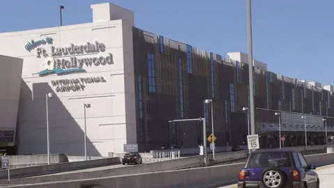 Una imagen del aeropuerto de Fort Lauderdale en Florida.