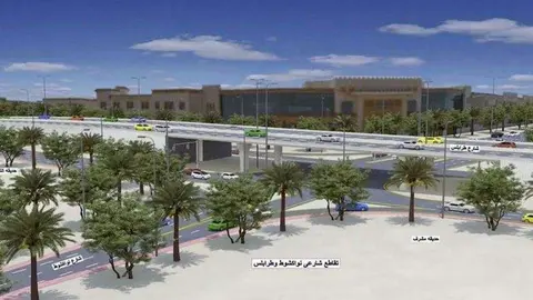 Maqueta de Dubai Media office del nuevo proyecto entre Dubai y Sharjah.