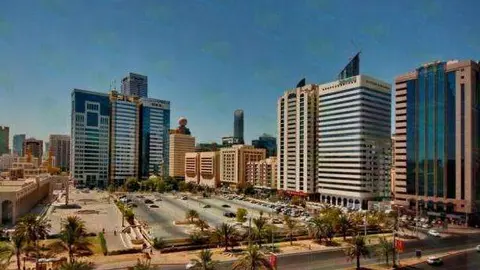 Zona de Khalidiya en Abu Dhabi.