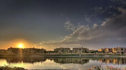 Una imagen de la exclusiva urbanización Arabian Ranches en Dubai.