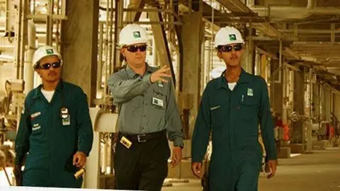 Trabajadores de Aramco