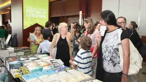 Imagen de la pasada edición del Festival de Literatura Emirates Airline. 