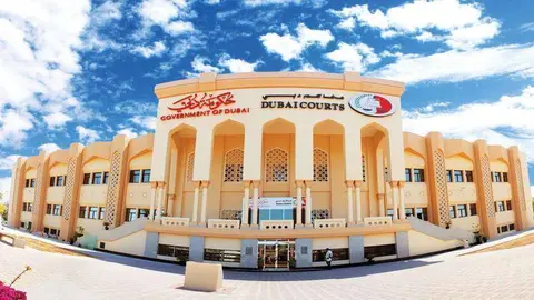 Una imagen de los tribunales de Dubai.