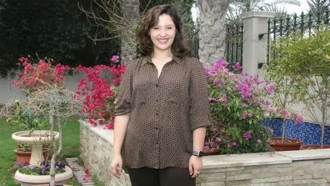 Haya Sofia Nasser Bravo en el barrio de Green Community de Dubai. (EC)