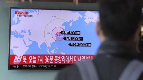 Uno de los misiles lanzados voló 1.000 kilómetros.