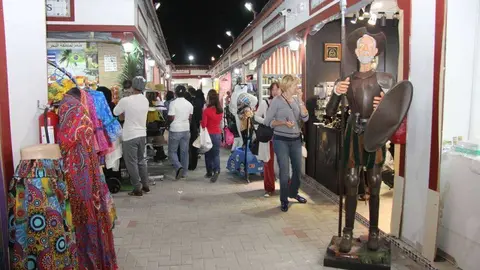 Imagen del pabellón de España en el Global Village durante la temporada 2014 - 2015.
