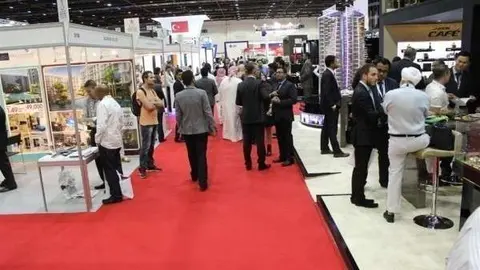 Una imagen de una edición del Internacional Property Show de Dubai.