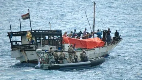 La piratería en la costa de Somalia fue en su día una grave amenaza.