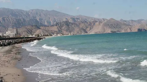 Una imagen de la ciudad de Dibba en el emirato de Fujairah (EL CORREO).