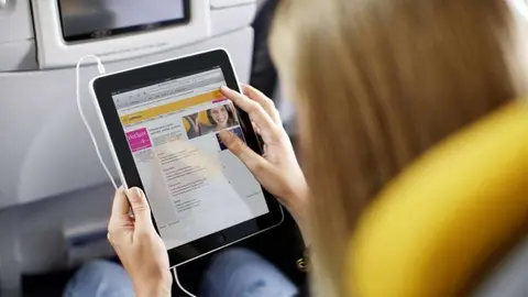 Los aparatos electrónicos están prohibidos en vuelos desde Oriente Medio a EEUU.