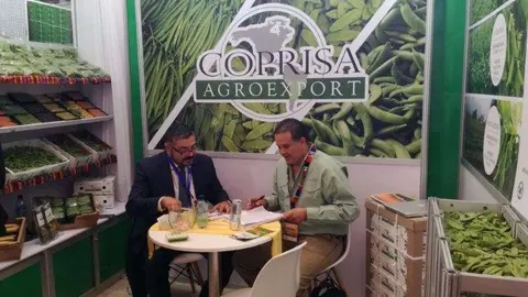 Una imagen de la feria AGEXPORT.