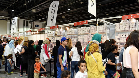 El festival de ofertas en el Dubai World Trade Center.