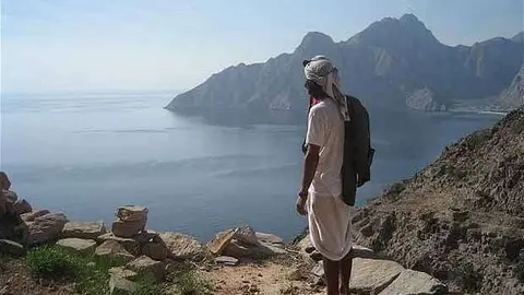 Montaña de Ras Al Khaimah. 