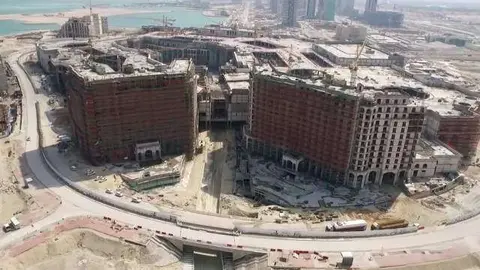 Place Vendome en Doha, la capital de Qatar.
