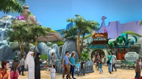 Warner Bros.World en la Isla de Yas en Abu Dhabi. 