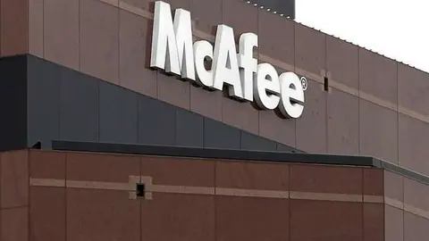 Sede de la empresa estadounidense antivirus Mcfee.