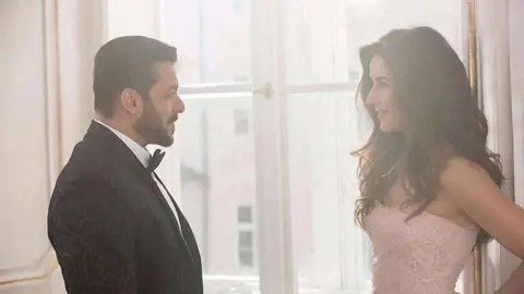Los actores Salman Khan y Katrina Kaif.