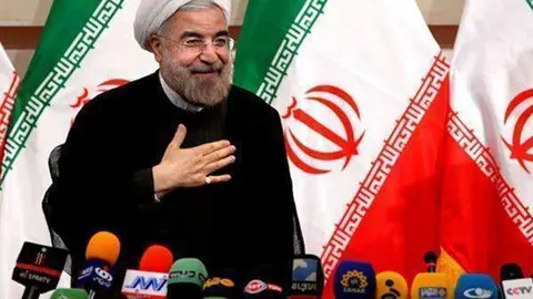 Hasan Rohani, presidente de Irán.