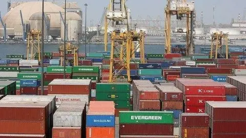 Una imagen de la Terminal 1 del puerto de Jebel Ali.