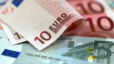 Un billete legal de 10 euros. 