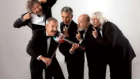 El grupo argentino Les Luthiers.