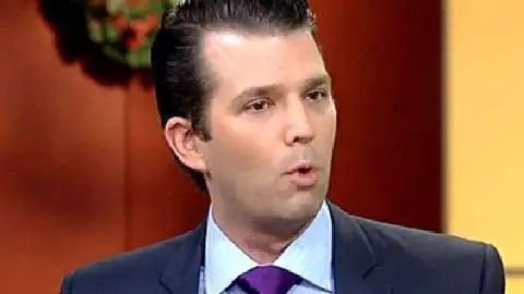 Donald Trump Jr es una personalidad televisiva estadounidense.