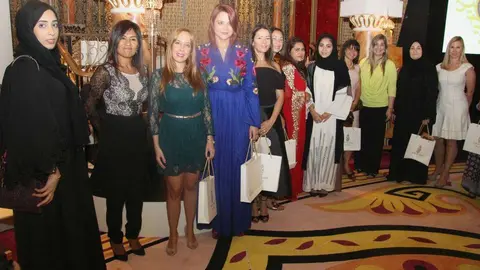 Una imagen del Iftar de Damas Latinas de 2016. (EL CORREO)