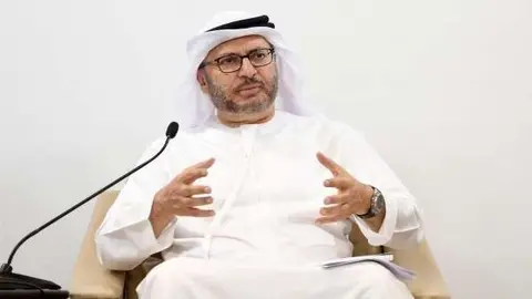  Anwar Mohammad Gargash, ministro de Estado de Asuntos Exteriores de EAU. (WAM)