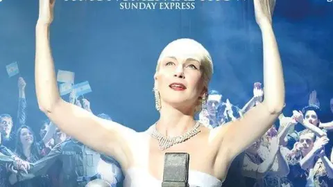 El espectáculo 'Evita' fue creado en 1976.