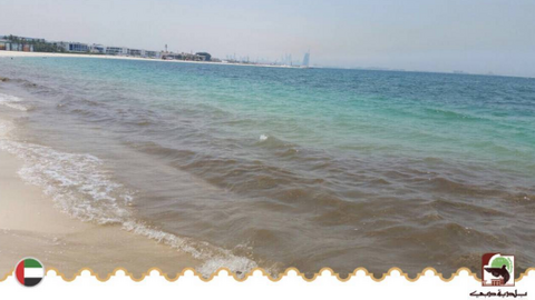 La Municipalidad de Dubai ha divulgado esta foto de la playa de Jumeirah en su cuenta de Instagram.